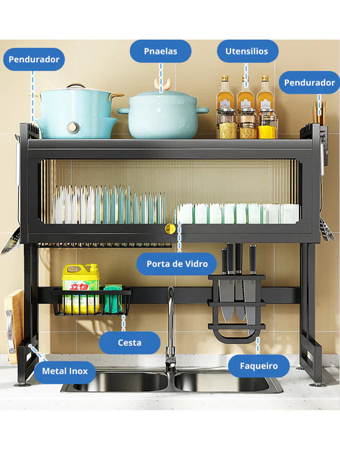 COMPRE 1 LEVE 2 - Escorredor Pro Five | QUEIMA ESTOQUE