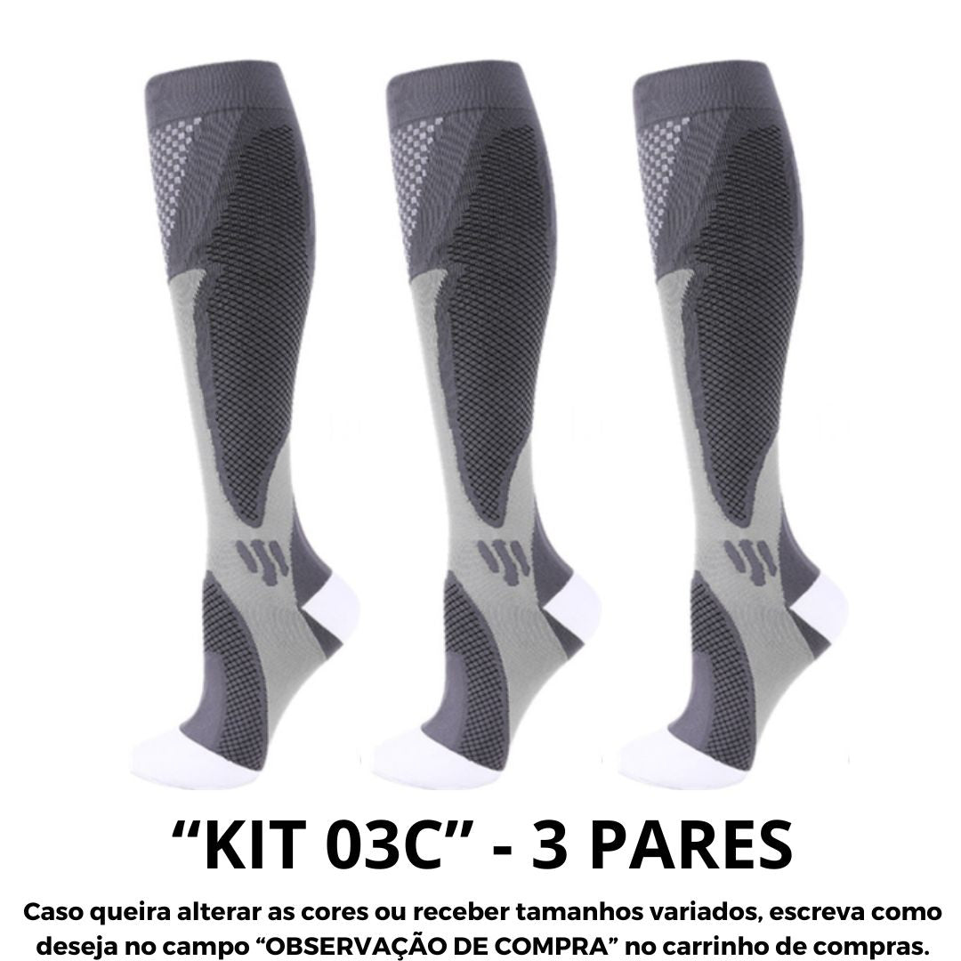 Meias de Compressão Suprema (20-30 mmHg)