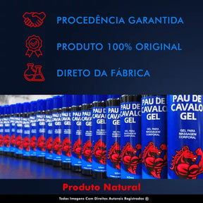 PAU DE CAVALO GEL 3 POR 1 FRETE GRÁTIS QUEIMA DE ESTOQUE