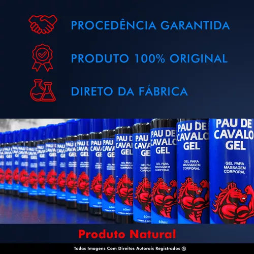 PAU DE CAVALO GEL 3 POR 1 FRETE GRÁTIS QUEIMA DE ESTOQUE