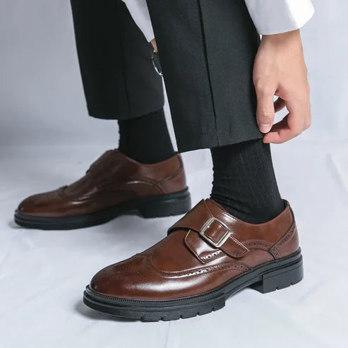 Sapato Social Sarto com Fivela Elegante