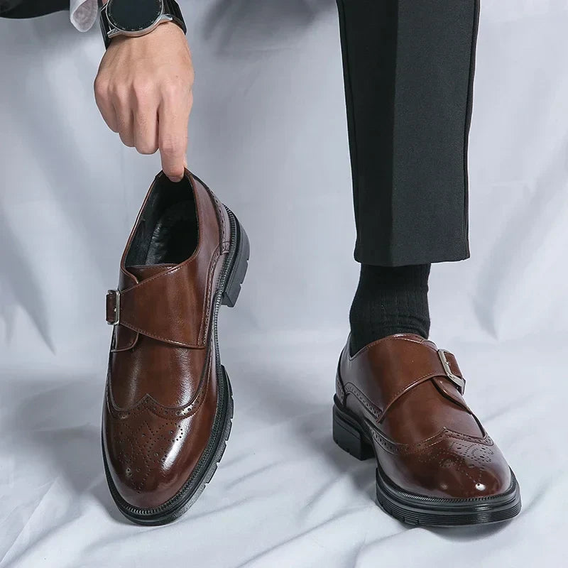 Sapato Social Sarto com Fivela Elegante