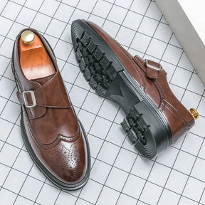 Sapato Social Sarto com Fivela Elegante