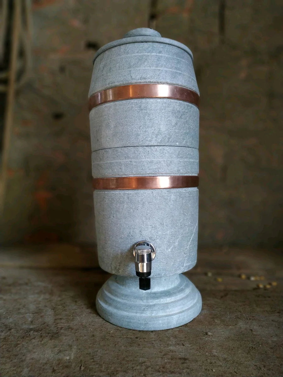 BLACK FRIDAY COMPRE 1 LEVE 2 FILTRO DE PEDRA + FILTRO DE BARRO 5L