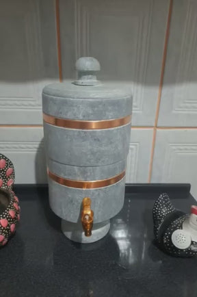 BLACK FRIDAY COMPRE 1 LEVE 2 FILTRO DE PEDRA + FILTRO DE BARRO 5L